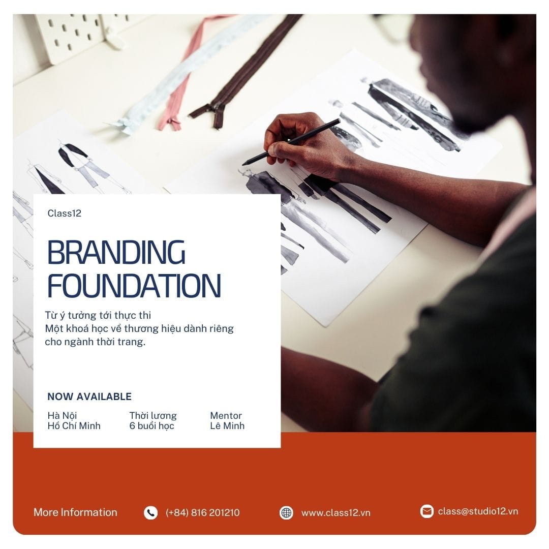 [HCM] BRANDING FOUNDATION KHAI GIẢNG 14.04.2025